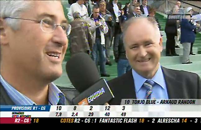 Victoire de Tonjo Blue interview d’après course